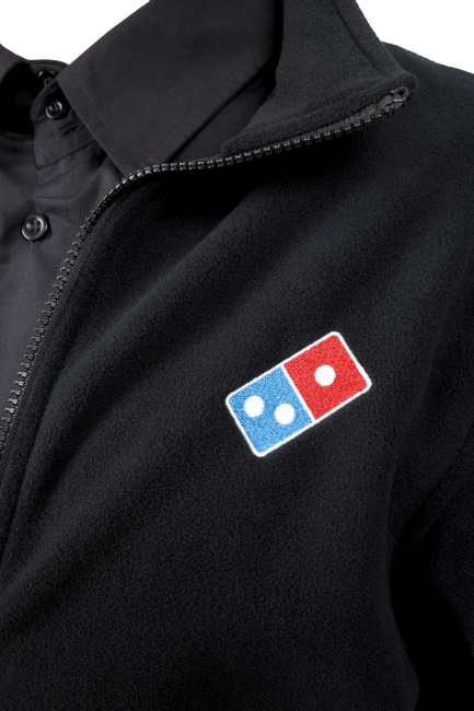 Domino's fleecejack mannen